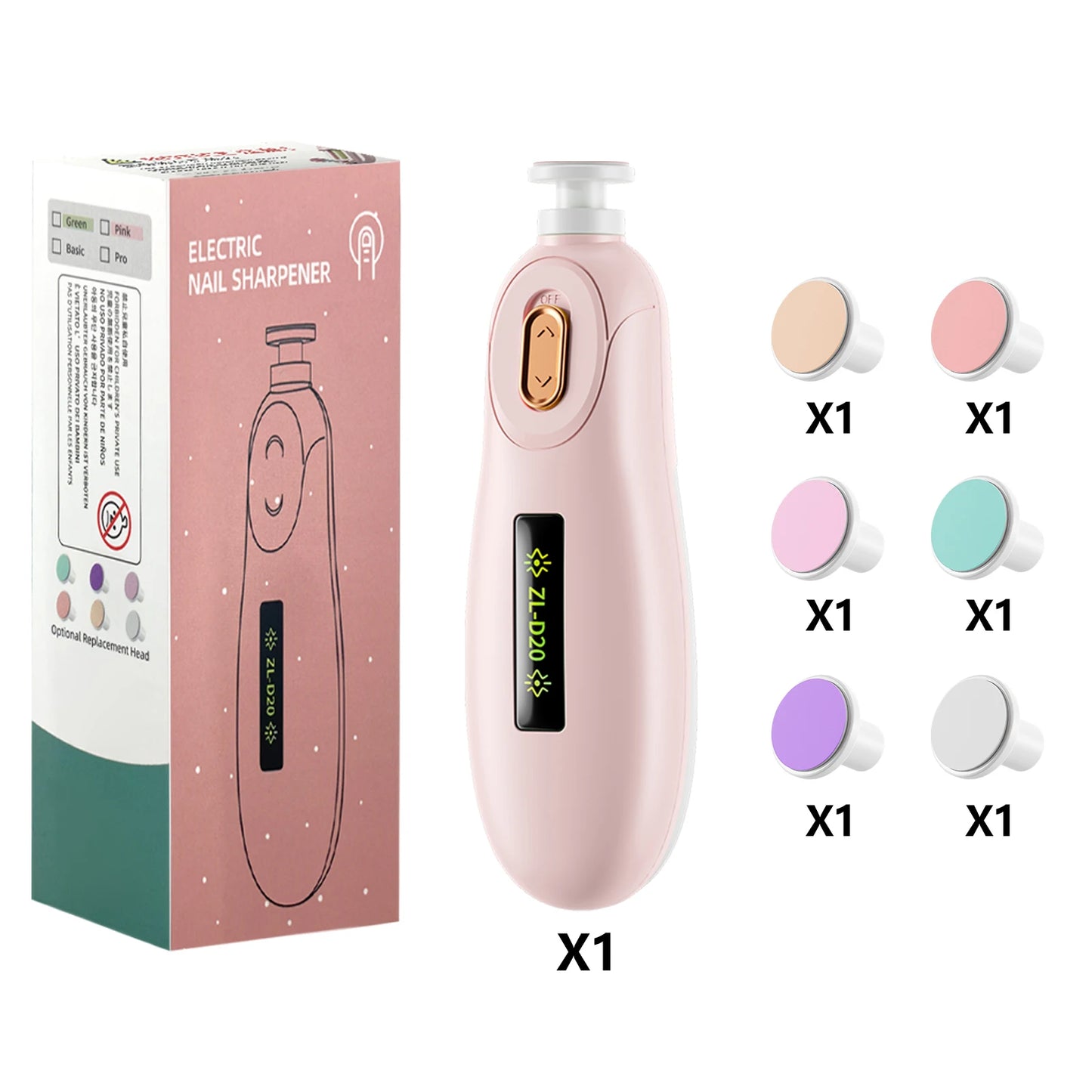 Lima Eléctrica LED Premium para Bebé