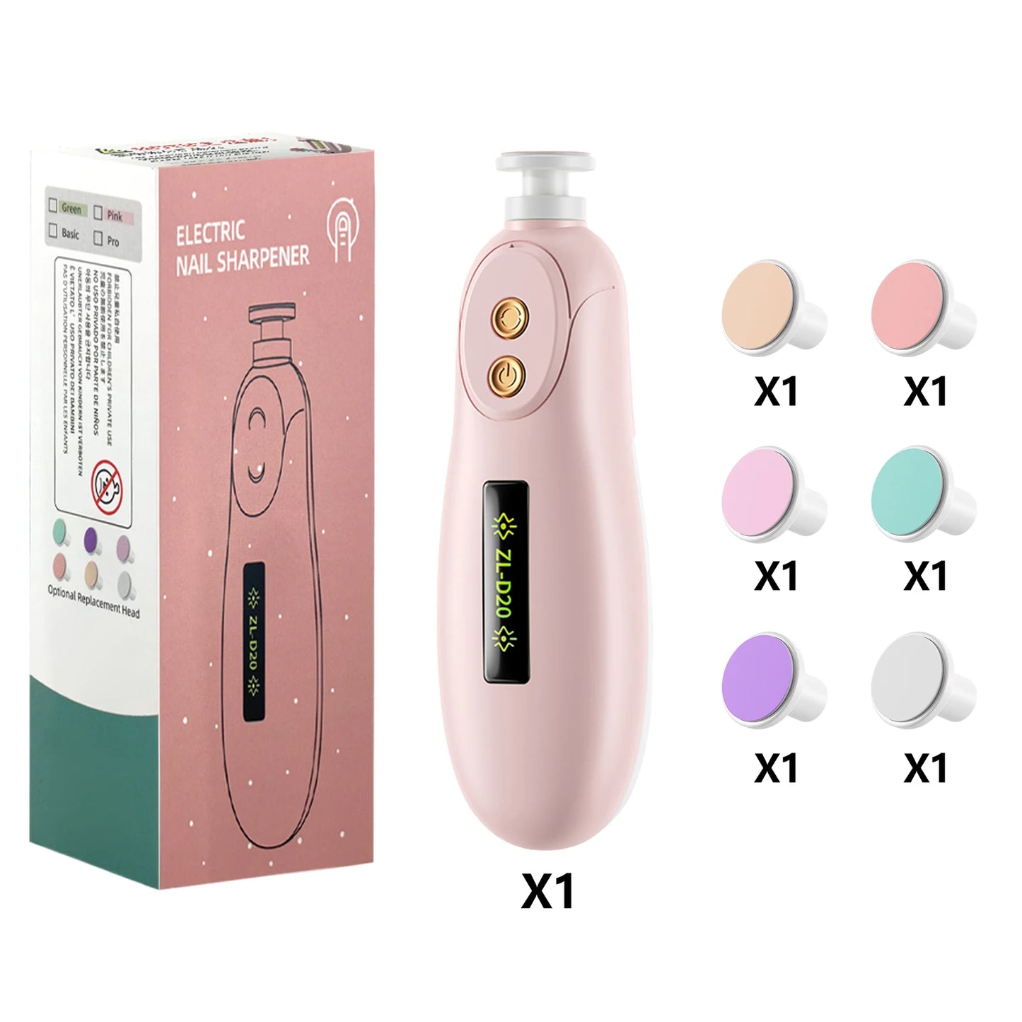 Lima Eléctrica LED Premium para Bebé